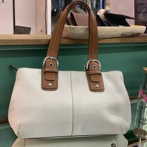 Coach Alex Soho Pebbled Leather Tote F13109